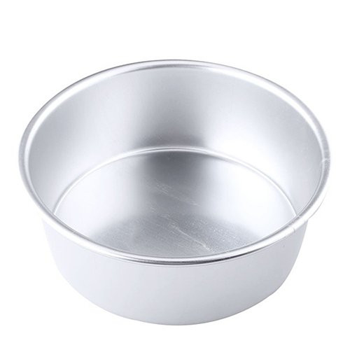 Cake Pan Mold, 1Pc 4 Inches Round Cake Pan Mould Removable Bottom Pudding Mold DIY Baking Tool