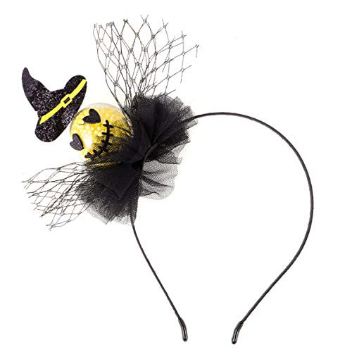 KESYOO Halloween Headband Creative Glow Hair Hoop Hairband Party Accessory (Wizard) KESYOO Halloween Headband Creative Glow Hair Hoop Hairband Party Accessory (Wizard)