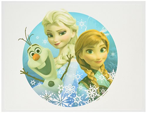 Whimsical Practicality Frozen Olaf Snowman Anna and Elsa Sisters Cake Topper