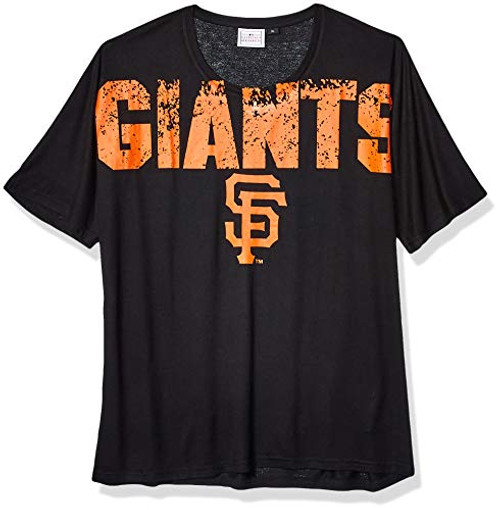MLB San Francisco Giants Mens Big Logo Wordmark Teebig Logo Wordmark Tee, Team Color, X-Large