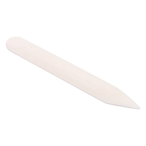 GLOGLOW Natural Bone Folder Tool,Bone Folder Crafts for Scoring Folding Creasing Burinishing Edges of Leather Craft
