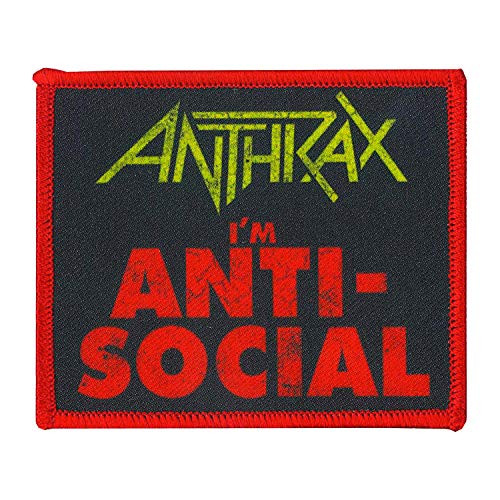 C and D Visionary Anthrax I'm Anti Social Patch, Multi Color