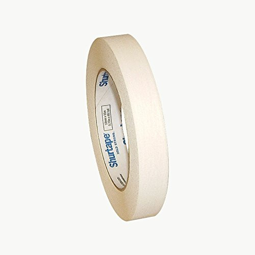 Shurtape CP-632 Colored Masking Tape: 3/4 in. x 60 yds. (White)
