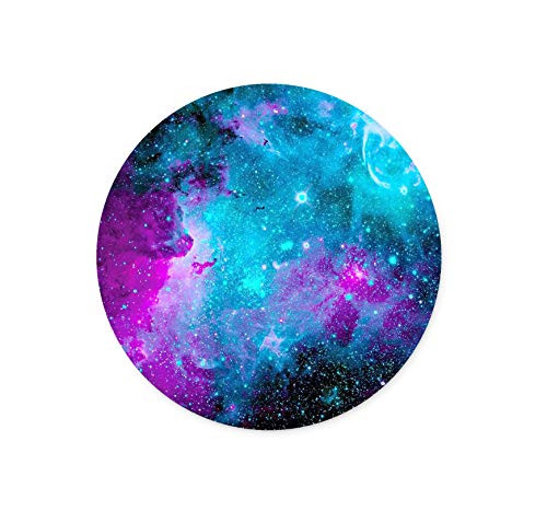Nebula,Galaxy Mouse Pad Game Mouse Pad Computer Mouse Pad Office Mouse Pad Round Non-Slip Mouse Pad
