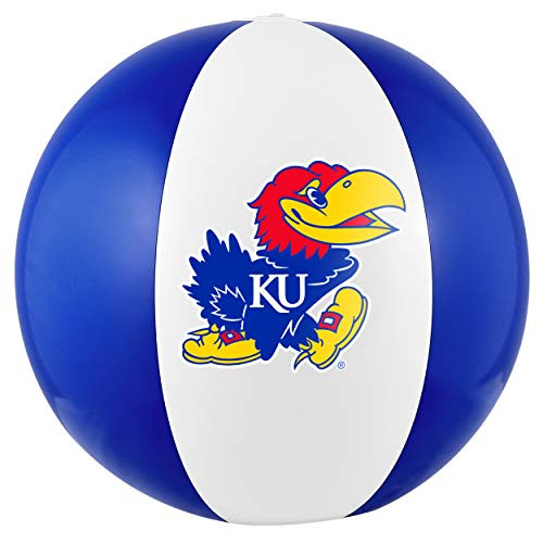 NCAA Kansas Jayhawks Unisex BEACH BALLBEACH BALL, Team Color, OS NCAA Kansas Jayhawks Unisex BEACH BALLBEACH BALL, Team Color, OS
