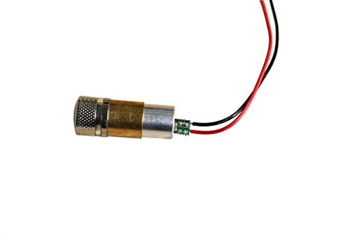 Lights88 Red Laser Module Diode DOT Laser 635nm 5mw 5V Stage Light Driver Cable Diode 1PCS
