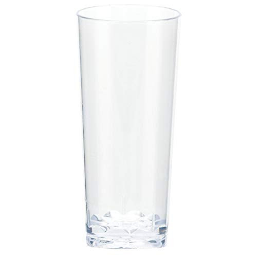 Amscan Mini Plastic Cordial Glasses, 2 oz, Clear