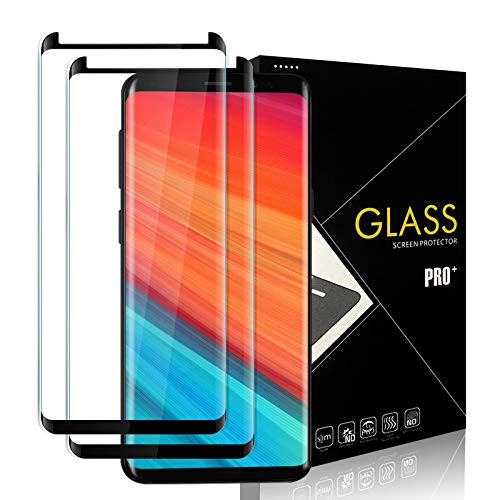 Yersan -2 Pack- Samsung Galaxy S9 Screen Protector Glass, 3D Curved Full Coverage 9H Hardness Anti-Scratch Case Friendly Bubble-Free HD Clear Screen Protector Film for Samsung Galaxy S9 Yersan -2 Pack- Samsung Galaxy S9 Screen Protector Glass, 3D Curved Full Coverage 9H Hardness Anti-Scratch Case Friendly Bubble-Free HD Clear Screen Protector Film for Samsung Galaxy S9