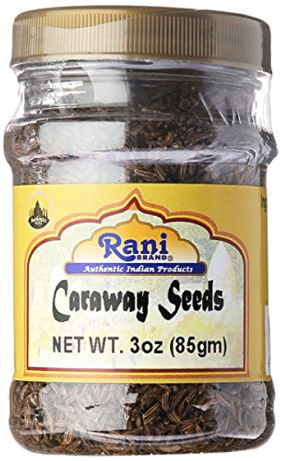 Rani Caraway Seeds (Siya Zeera) Spice 3oz (85g) Natural ~ Gluten Friendly - NON-GMO - Vegan - Indian Origin Rani Caraway Seeds (Siya Zeera) Spice 3oz (85g) Natural ~ Gluten Friendly - NON-GMO - Vegan - Indian Origin