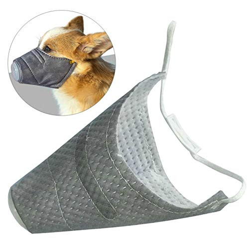 Linkinghome Dog Respirator Muzzle, Dog Protective Muzzle Adjustable Pet Mouth Muzzle Breathable Soft Cotton Dog Muzzle (L) Linkinghome Dog Respirator Muzzle, Dog Protective Muzzle Adjustable Pet Mouth Muzzle Breathable Soft Cotton Dog Muzzle (L)