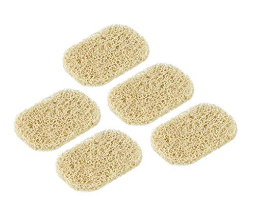 QZCCC 5 Pack Soap Saver, Soap Dish Soap Holder Accessory - Beige