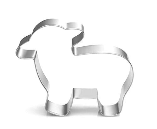 WJSYSHOP Sheep Goat Shape Cookie Cutter - B