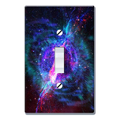 WIRESTER Single Gang Toggle Light Switch Plate/Wall Plate Cover - Supernova