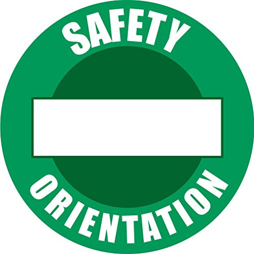 Safety Orientation Hard Hat Labels Helmet Vinyl Stickers Decals Reflective