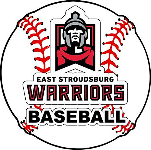 R and R Imports East Stroudsburg University 4-Inch Round Baseball Vinyl Decal Sticker R and R Imports East Stroudsburg University 4-Inch Round Baseball Vinyl Decal Sticker