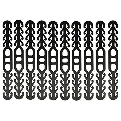 Mask Strap Extender,Anti-Tightening Ear Protector Decompression Holder Hook Ear Strap Accessories Ear Grips Extension Mask Buckle Ear Pain Relieved (Black, 10Pcs)