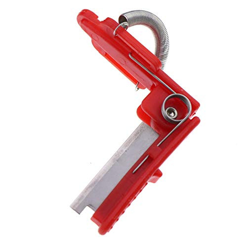 YQ Gardening Thumb Knife Safe Fruit Blade Garden Pruner Picking Thumb Knife for Gardeners Fruit Vegetable Picking Device Finger Knife Garden Pruner Gardening Gadgets 2020 Latest (Red)