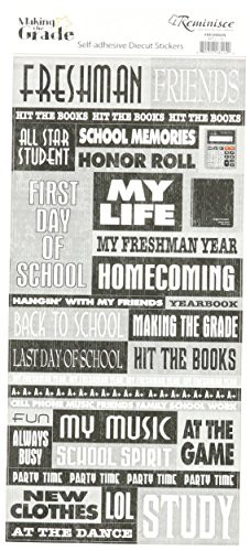 Reminisce Making The Grade Freshman Quote Sticker