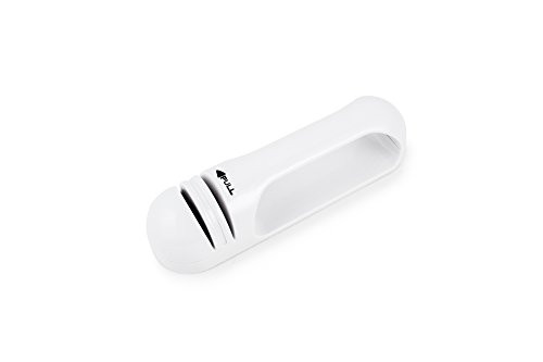 Fox Run Two-Stage Knife Sharpener, 2.25 x 7.5 x 1.5 inches, White