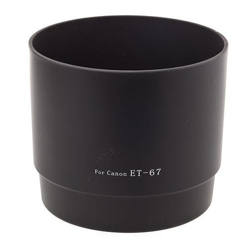 Runshuangyu ET-67 Lens Hood for Canon ET-67 EF 100mm f/2.8 Macro USM Macro Camera Lens, Bayonet, Plastic - (Black) Runshuangyu ET-67 Lens Hood for Canon ET-67 EF 100mm f/2.8 Macro USM Macro Camera Lens, Bayonet, Plastic - (Black)