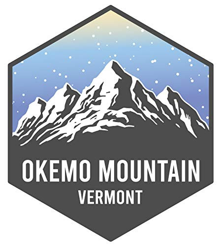 Okemo Mountain Vermont Ski Adventures Souvenir 4 Inch Vinyl Decal Sticker