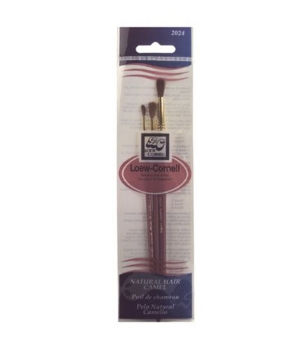 Natural Hair Camel Brush Set-Round 2, 4, 6