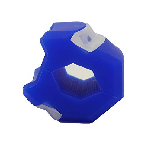 Jawline Exerciser, Double Chin Reducer Eliminator for Jawline Shaper. Jaw, Face, and Neck Exerciser, Neck Toning Exerciser, Chin Exerciser. (Blue)