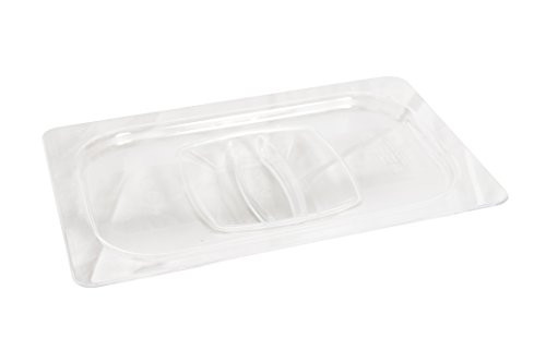 Rubbermaid Commercial Products Cold Food Standard Lid, 1/4 Size, Clear (FG114P00CLR)