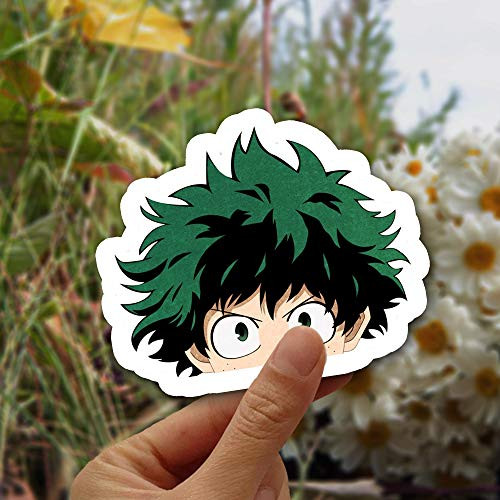 Izuku Deku,Midoriya Peeker, Deku Midoriya Izuku MHA, My Hero Academia Sticker