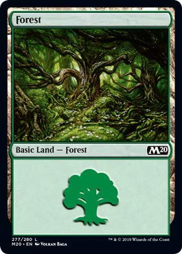 Magic: The Gathering - Forest (277) - Core Set 2020