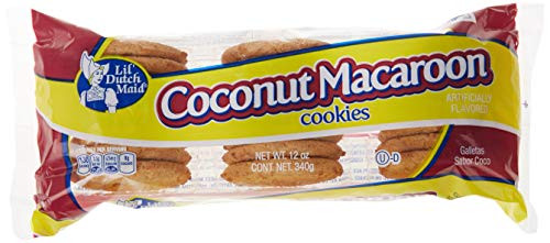 Lil Dutch Maid Maid Cookies, Coconut Macaroon, 12 oz