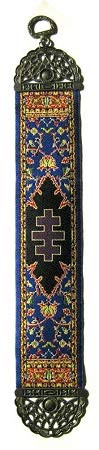 33rd Degree Black Tapestry Masonic Bookmark - -9'' x 2''-