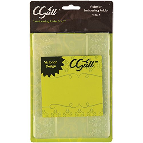 Cgull Embossing Folder 5"X7"-Victorian