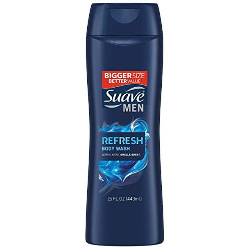 Suave Men Body Wash, Refresh, 15 Fl Oz Suave Men Body Wash, Refresh, 15 Fl Oz