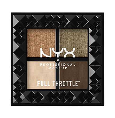 NYX COSMETICS FULL THROTTLE EYESHADOW 4 PAN PALETTE - FTSP04 EASY ON THE EYES