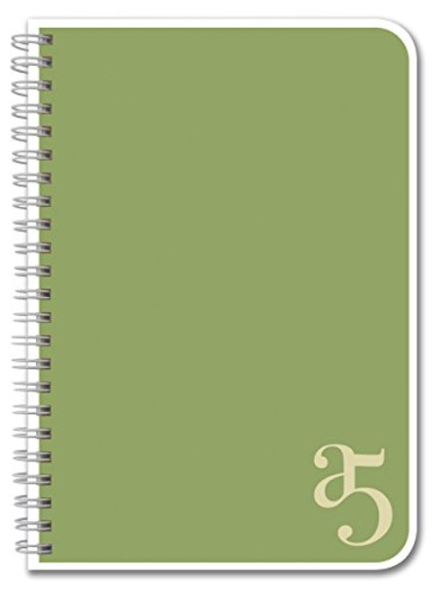 BookFactory A5 Notebook / A5 Grid Notebook 120 Pages (21cm x 29.7cm) Wire-O (GRID-120-5GW-A)