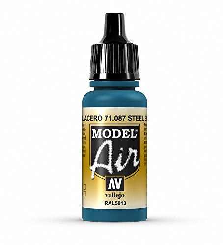 Vallejo Dark Steel Blue Paint, 17ml