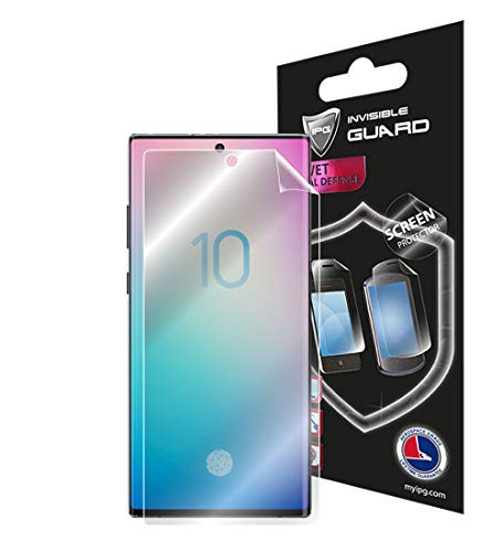 IPG for Samsung Galaxy Note 10 Plus Screen Protector Invisible Touch Screen Sensitive Ultra HD Clear Film Anti Scratch Skin Guard - Smooth/Self-Healing/Bubble -Free Screen