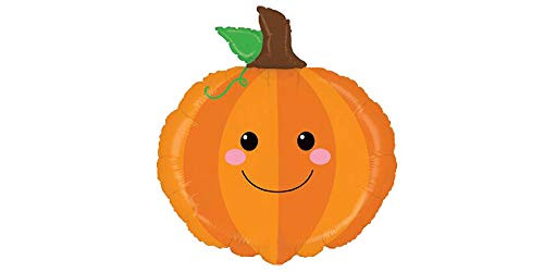 Produce Pal Pumpkin Garden Jumbo 26" Foil Party Balloon Produce Pal Pumpkin Garden Jumbo 26" Foil Party Balloon