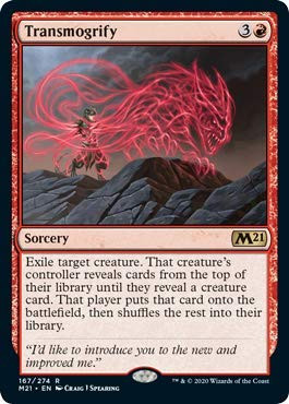 Magic: The Gathering - Transmogrify - Foil - Core Set 2021