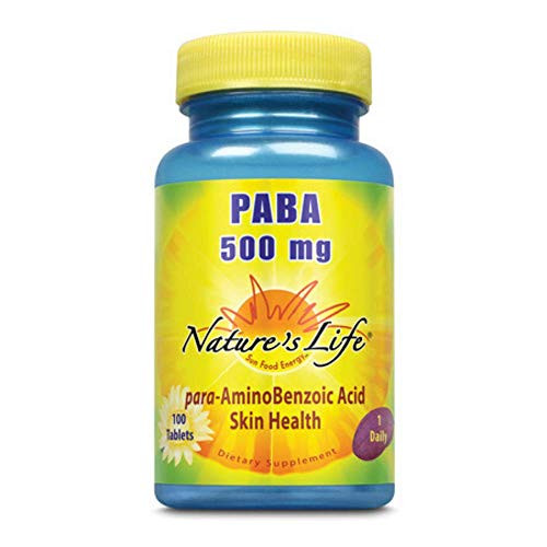 Nature's Life PABA, 500 mg - 100 ct