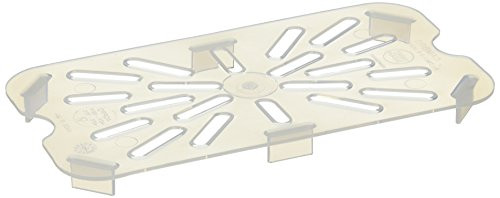 Cambro Manufacturing 40PPD190 Food Pan Drain Shelf Fourth Size Translucent (1 Each)