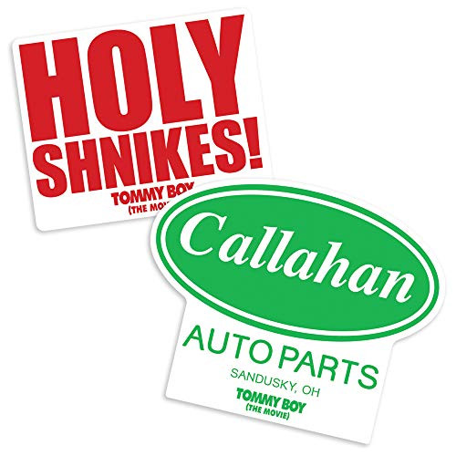 Popfunk Tommy Boy Holy Shnikes and Callahan Auto Logo Collectible Stickers