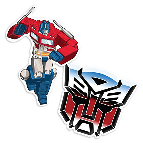 Popfunk Transformers Autobots Optimus Prime Collectible Stickers