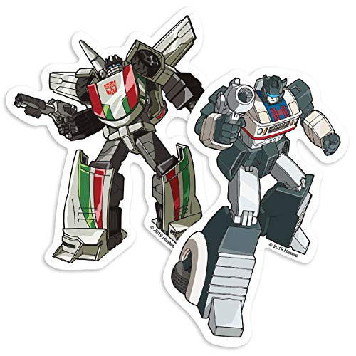 Popfunk Transformers Jazz and Wheeljack Collectible Stickers