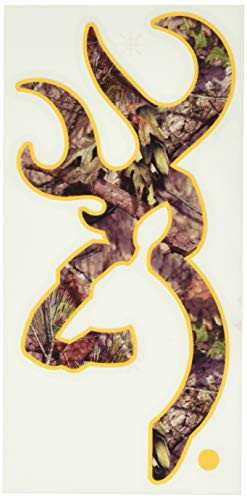Browning Buckmark Decal | Mossy Oak Break-Up Country | 6"