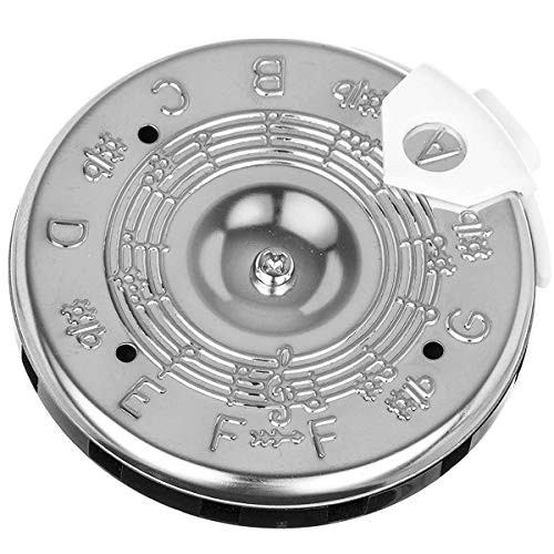 MUPOO 13 Notes Pitch Pipe F-F Tuner for Tunning Guitar Bass (F-F)
