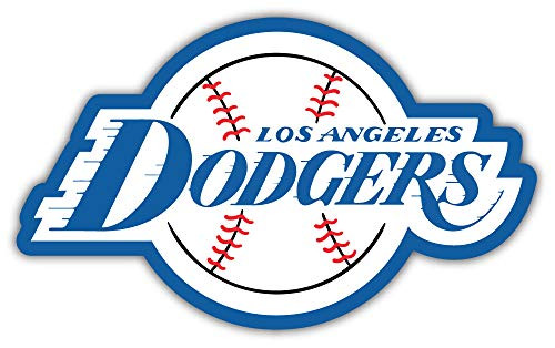 skyhighprint - Los Angeles Dodgers MLB Sport Decor Vinyl Print Sticker 5'' X 3''