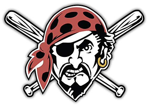 skyhighprint - Pittsburgh Pirates MLB Sport Decor Vinyl Print Sticker 5'' X 3''