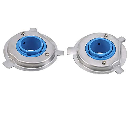 H4 Car LED Headlight Lamp Bulb Base Adapter Sockets Retainer Holder 2pcs